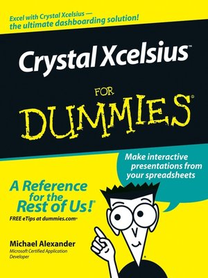 cover image of Crystal Xcelsius For Dummies